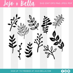 Hojas svg bundle, hojas svg, hoja svg, hojas png, hojas clip art, hojas cortadas archivos, archivos svg para cricut, silueta, sublimación