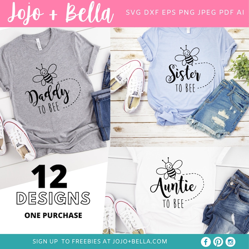 Download Mommy to Bee SVG Bundle 12 designs Family To Bee Svg New | Etsy