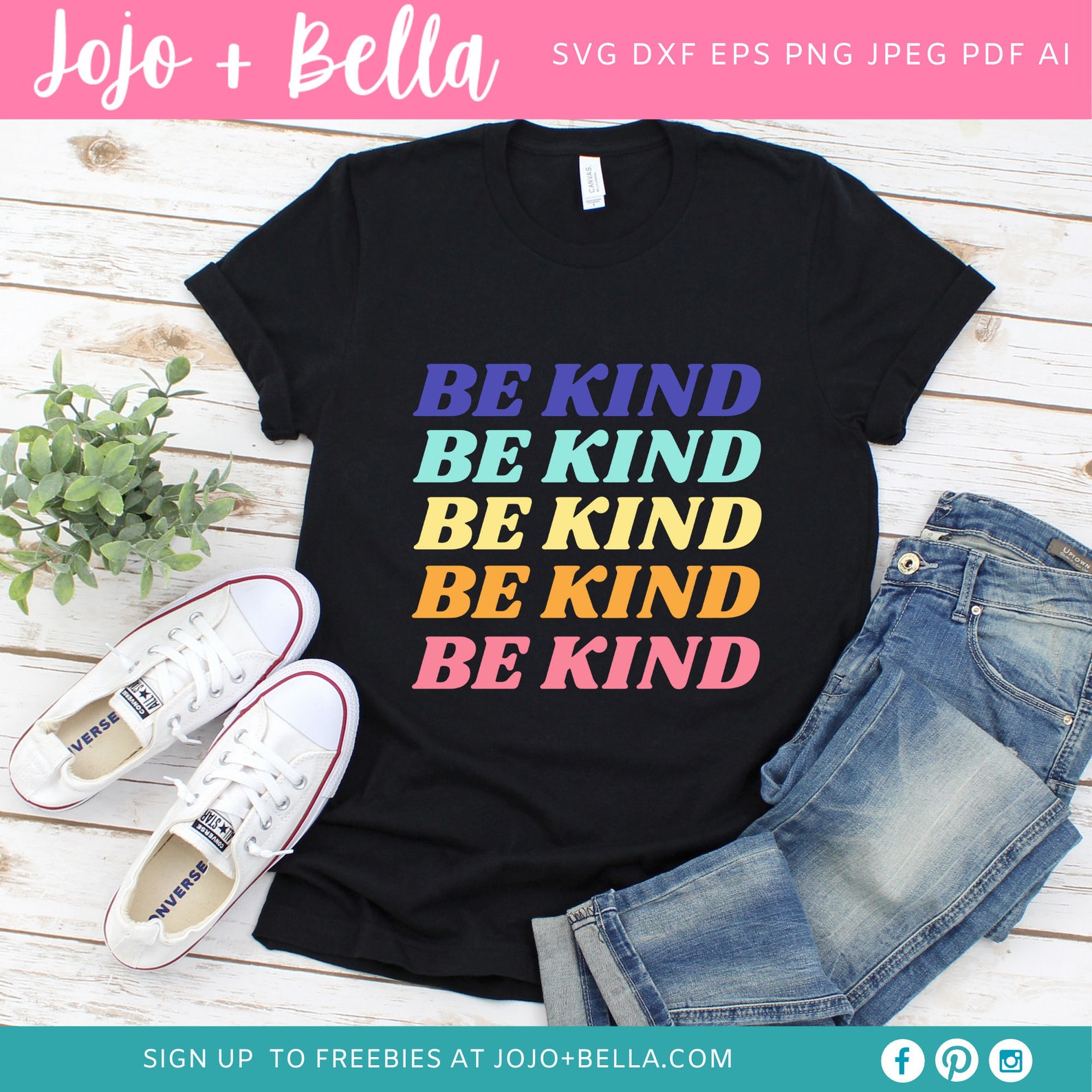 Be Kind Echo Svg Be Kind Svg Kindness Svg Kind Svg Etsy