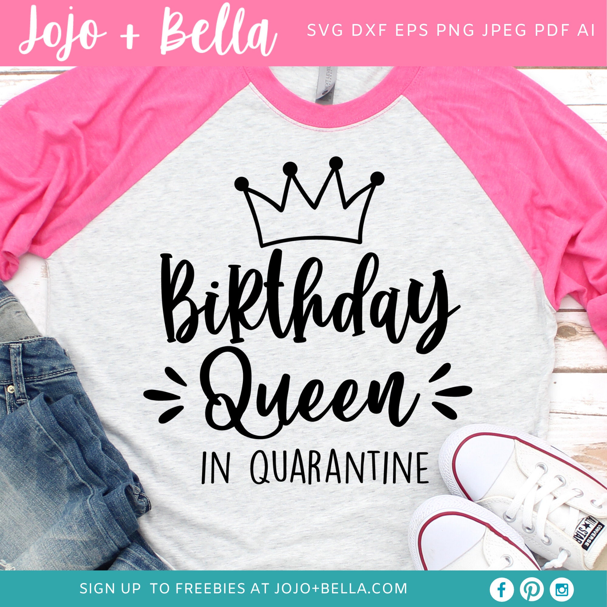 Download Birthday Queen In Quarantine 2020 Svg 2020 Birthday Svg Etsy