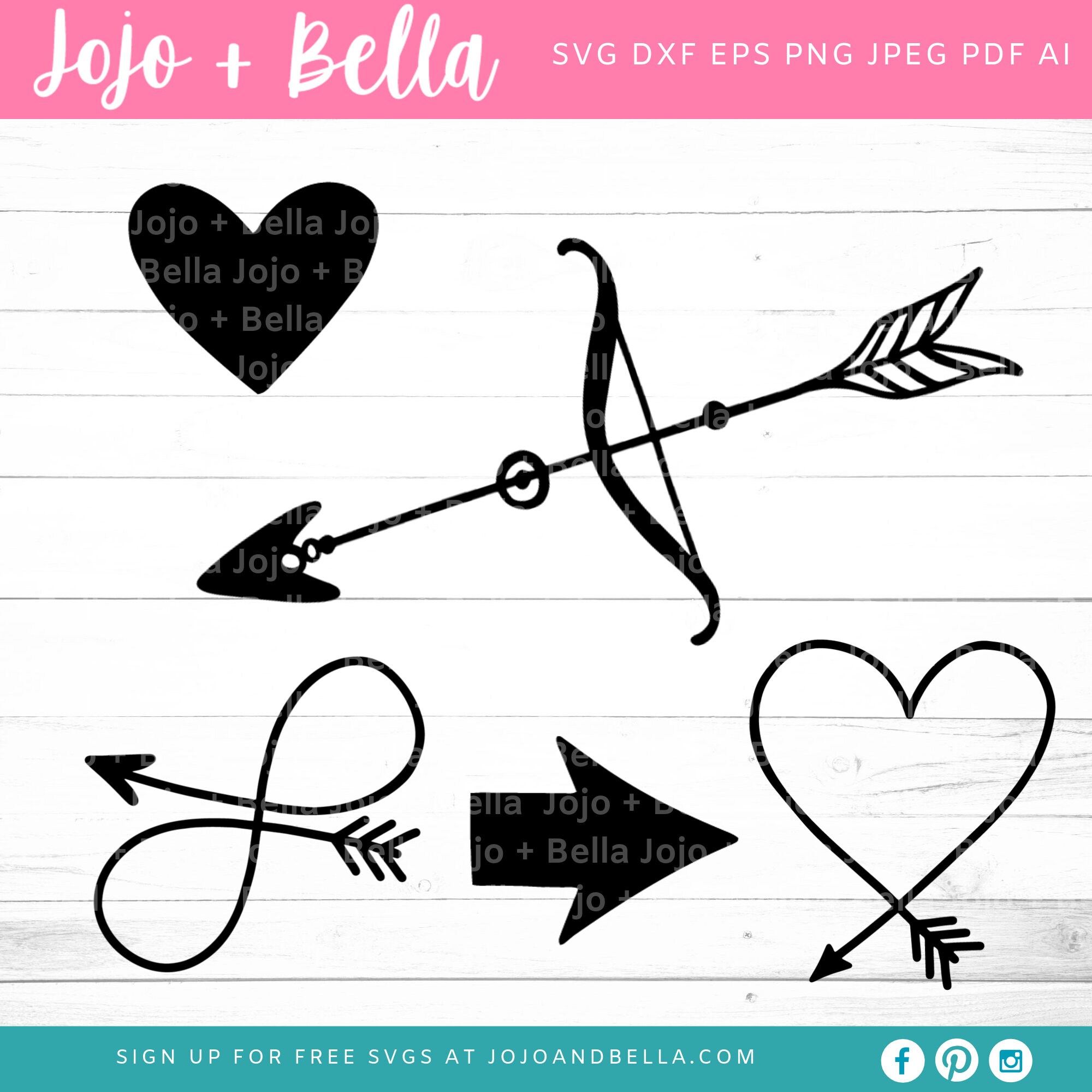 Arrows SVG File Bundle, Arrows Clipart, Arrows Clip Art, Arrow SVG ...