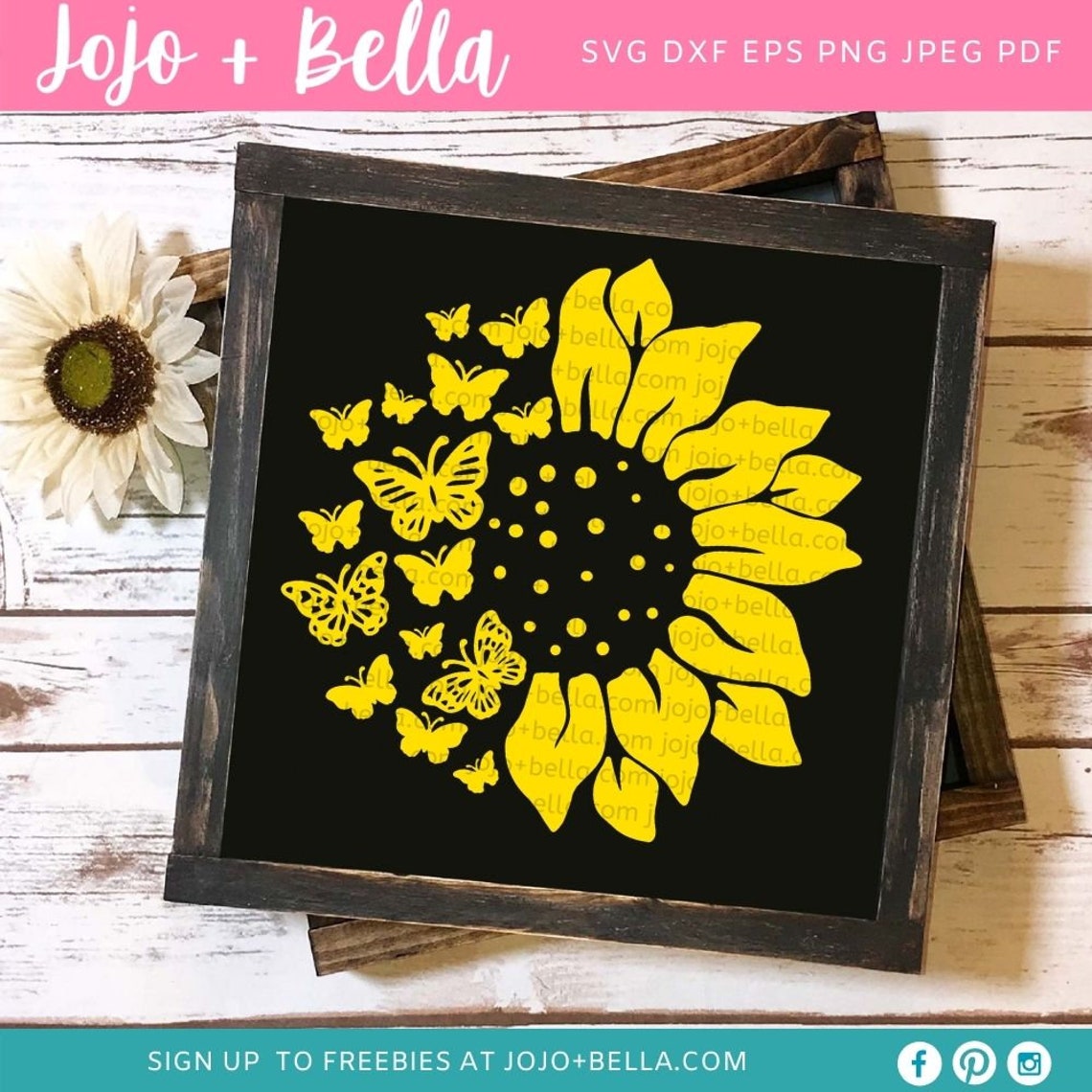 Free Free 136 Sunflower Butterfly Cross Svg SVG PNG EPS DXF File