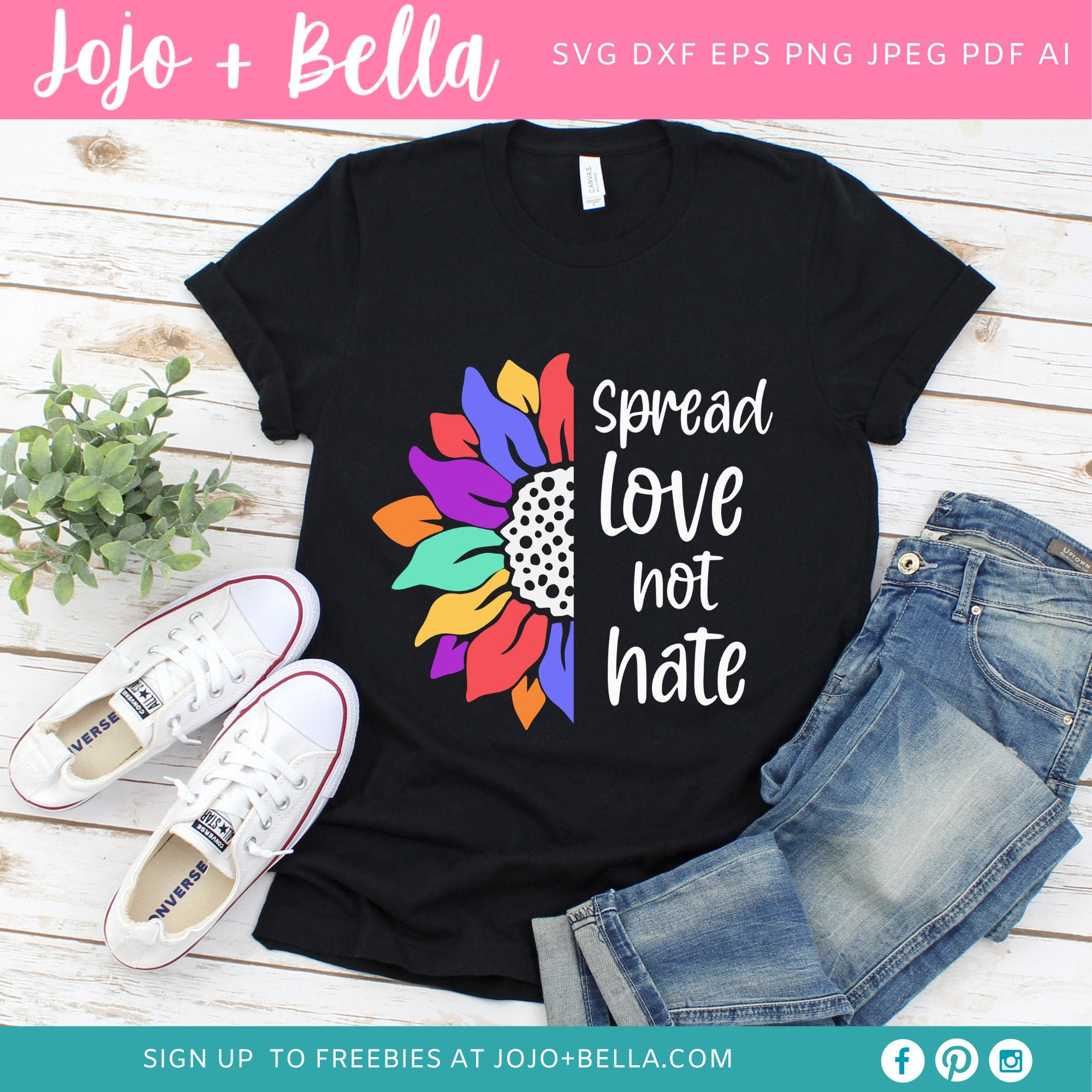 Free Free Rainbow Sunflower Svg 649 SVG PNG EPS DXF File