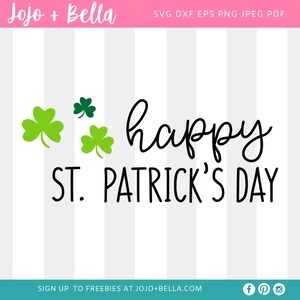 St Patricks Day Svg, Lucky Svg, Shamrock Svg, Clover Svg, St Patricks Svg, St Patrick&#39;s Day Svg files for Cricut, Sublimation Designs