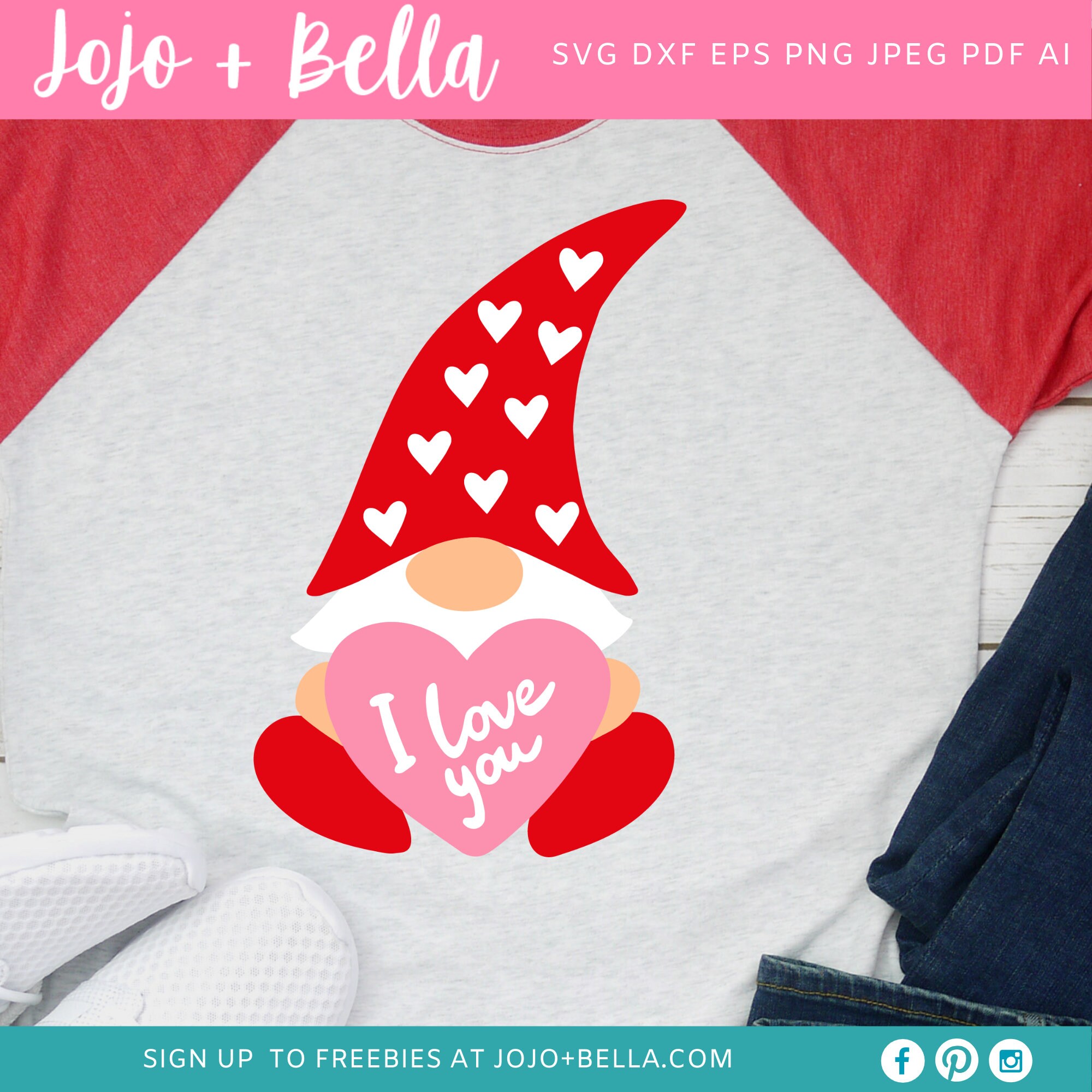 Gnome Svg, Love Heart Gnome Svg, Love Svg, Valentines Gnome Svg, Gnome ...
