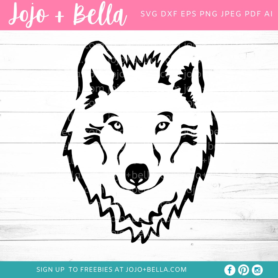 Wolf Svg, Wolf Dxf Wolf Printable, Wolf Iron on Cut File, Wolf Svg Cut ...