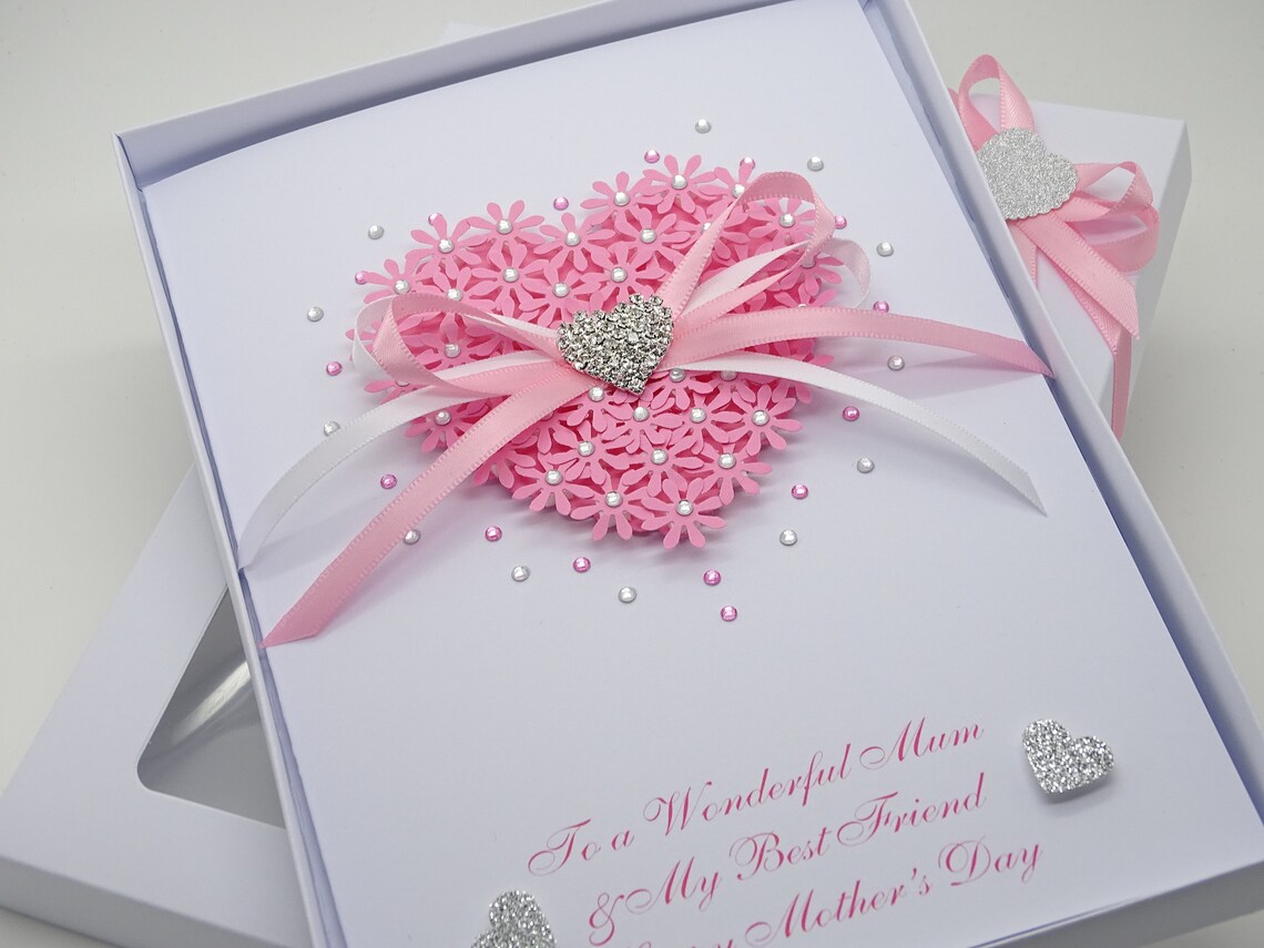 PERSONALISED Handmade Mothers Day BIRTHDAY Card 18th 21st 30th 40th ...