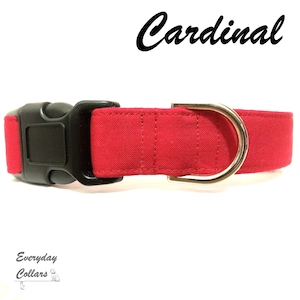 University of Louisville Cardinals Dog Collar Red Buckle Closure 20