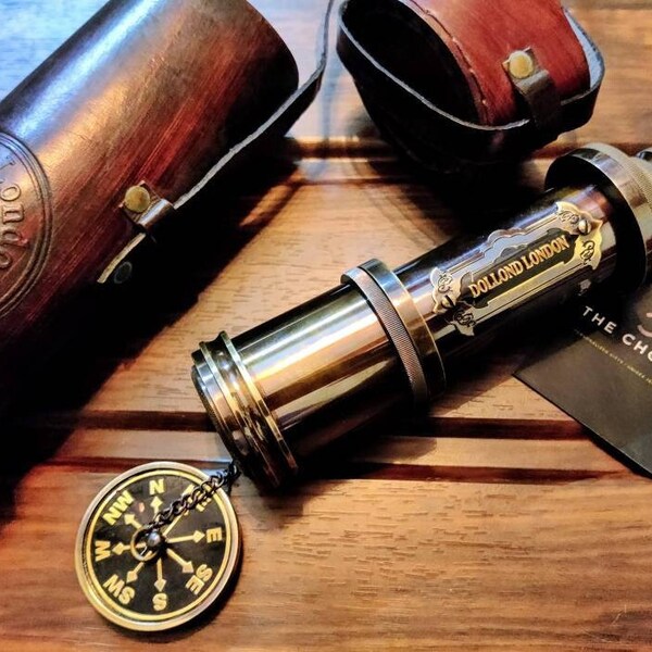 Brass Telescope Etsy