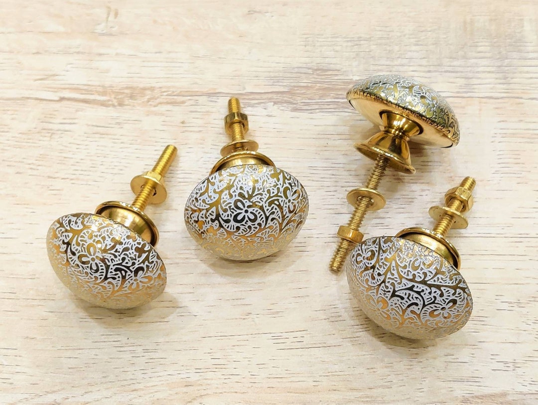 Brass Knobs, Brass Drawer Knobs, Drawer Pull, Antique Brass Drawer