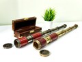 Personalized Telescope, Working Telescope, Pirates Spyglass Telescope, Gift for dad, Anniversary Gift for husband,  Boating gift product logo