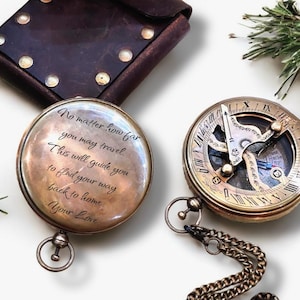 Engraved brass compass, Personalized compass, couple anniversary gift, engrave your logo, handwriting engraved, gift for dad, us navy gift