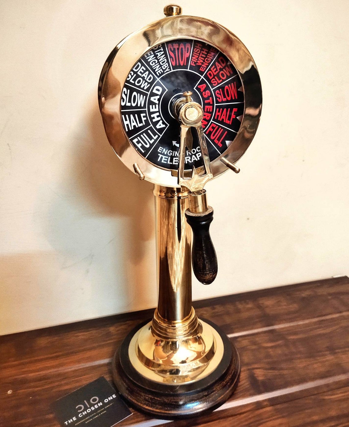Ship Telegraph Engine Room Telegraph Brass Made Handcrafted Etsy