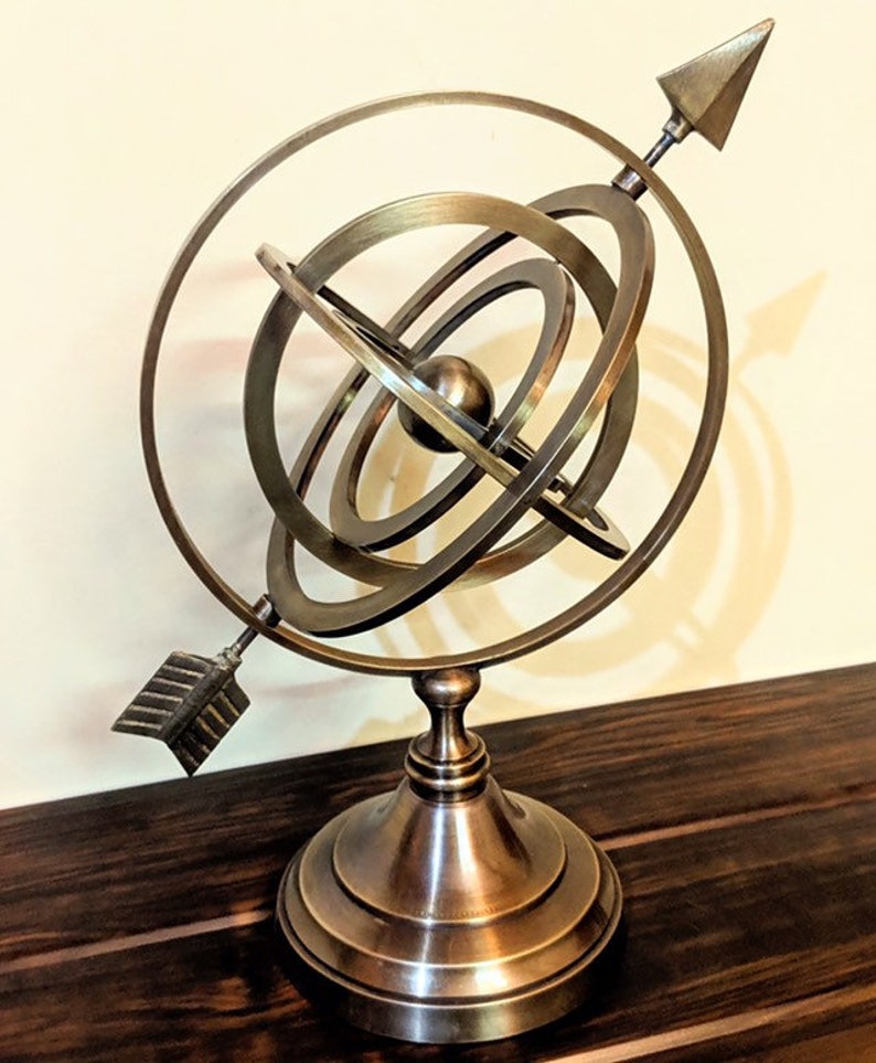 Brass Celestial Globe Large Size / Armillary Globe Showpiece / - Etsy