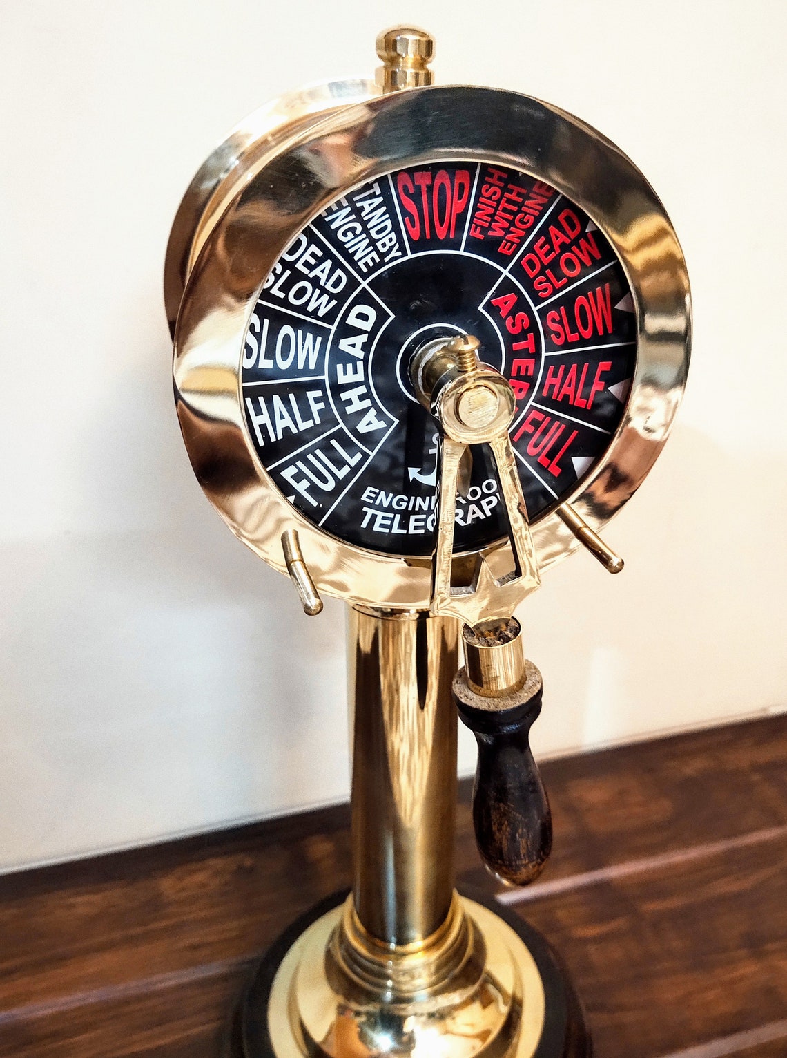 Ship Telegraph Engine Room Telegraph Brass Made Handcrafted Etsy