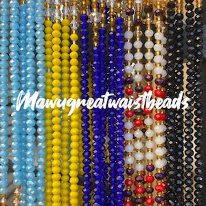 Crystals waist beads / wholesale