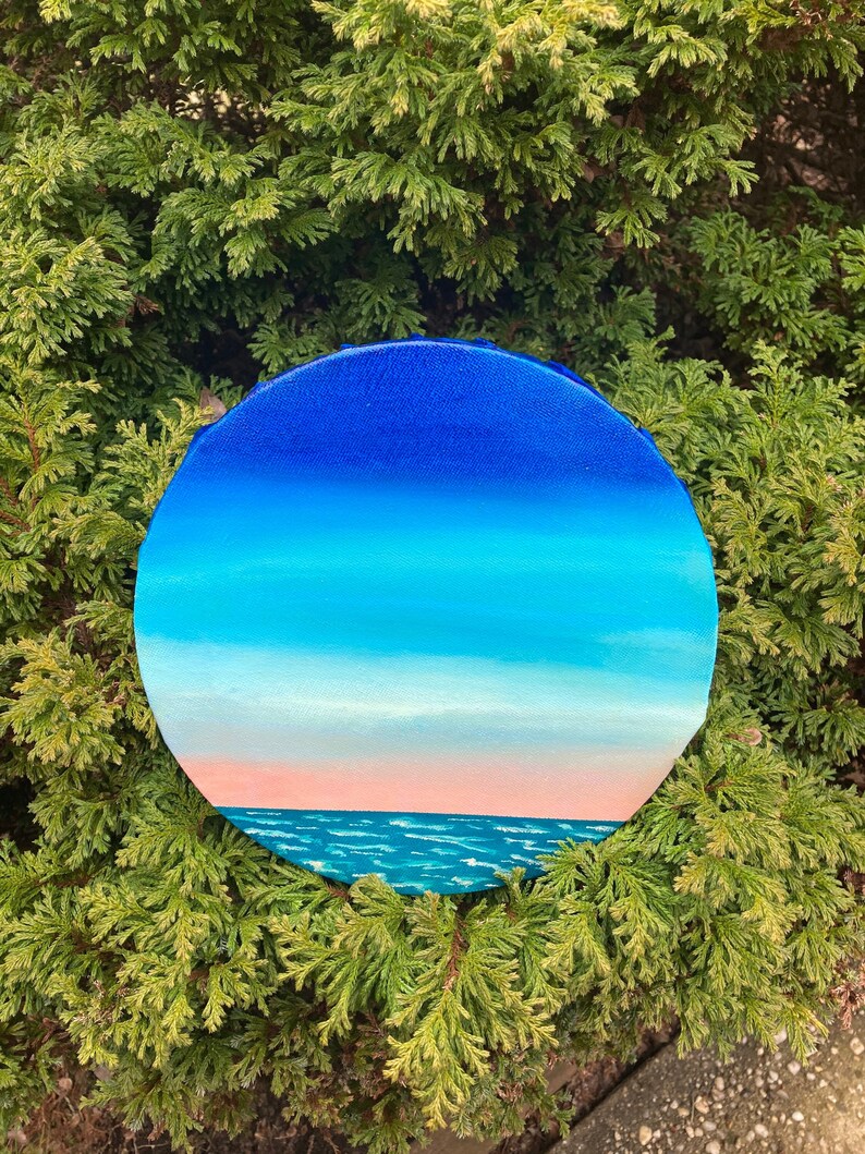 Ocean Wall Art Ocean Painting Ocean Decor Ocean Canvas Etsy