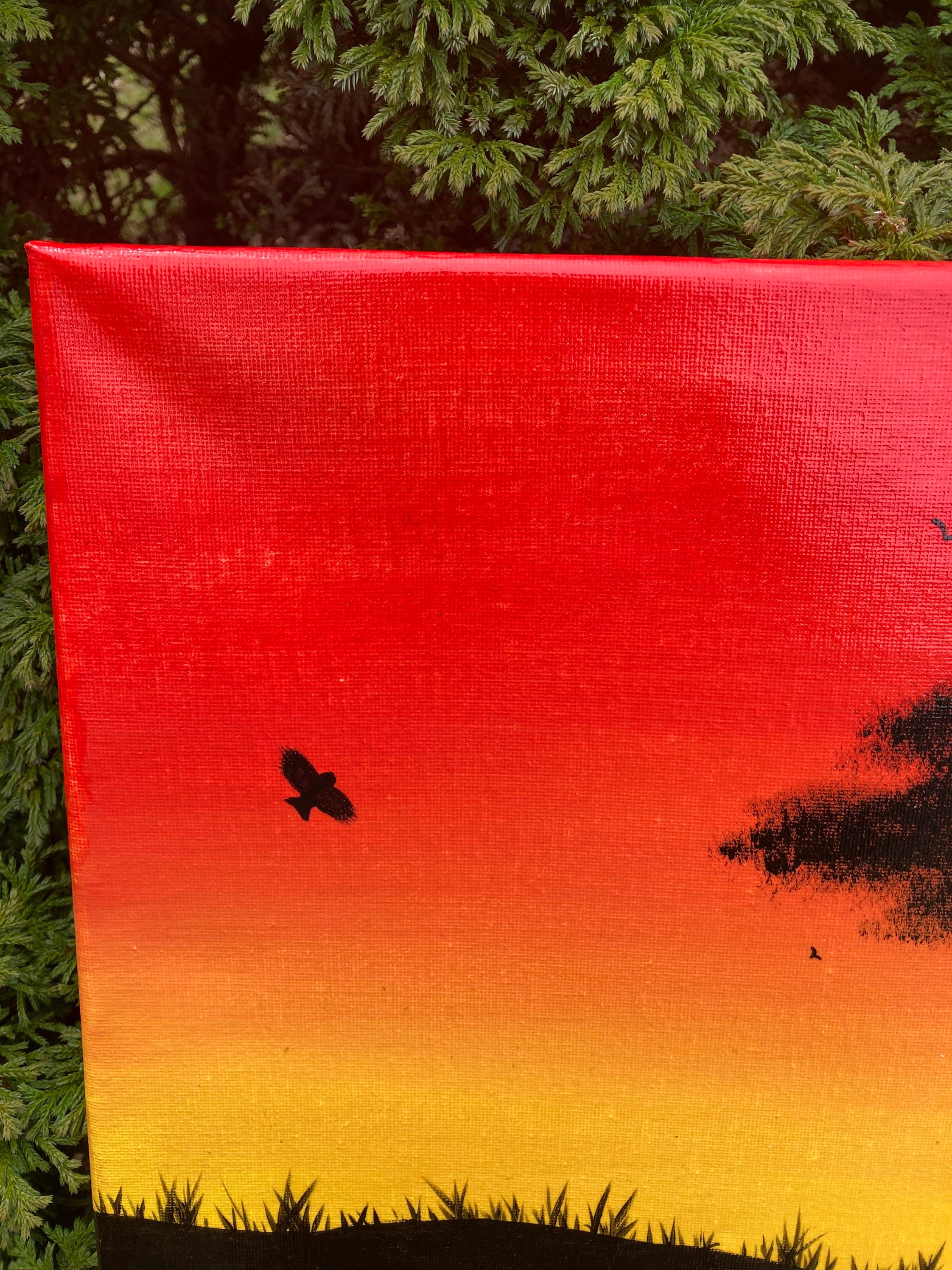 African Savannah, African Art Wall Decor, Africa Painting, African