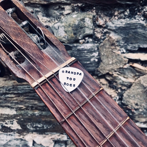 Engraved Wood Guitar Pick-You Rock! Engraved Wood Guitar Pick-You Rock!