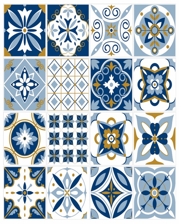 10 pegatinas para azulejos de pared de 15 cm x 15 cm, baldosas de