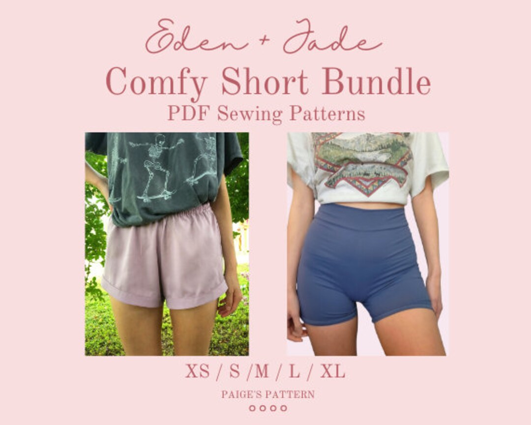 Shorts Sewing Pattern Bundle Digital PDF Sewing Pattern - Etsy