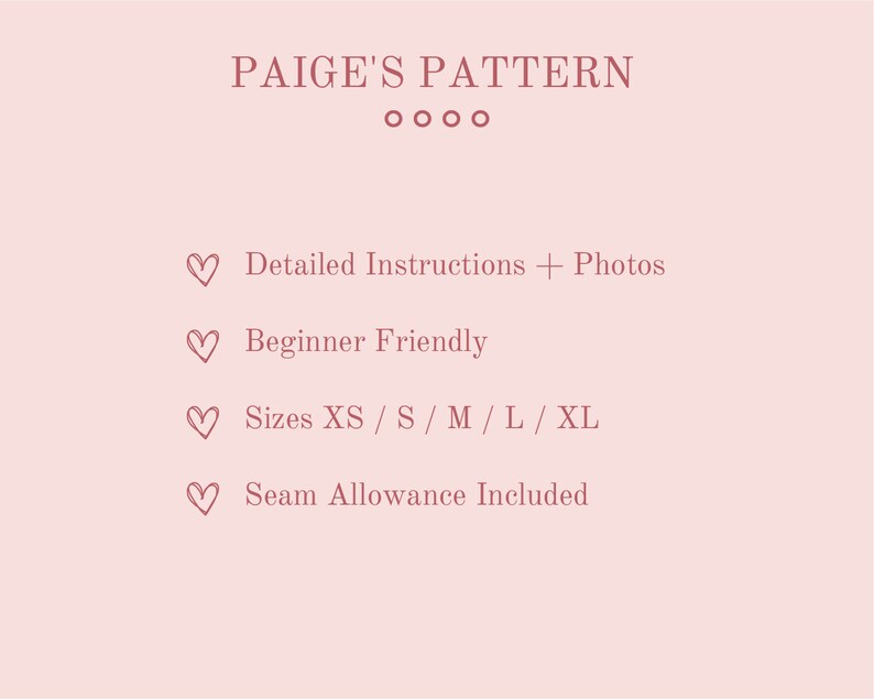 Keyhole Top Pattern Digital PDF Sewing Pattern Sizes XS Etsy