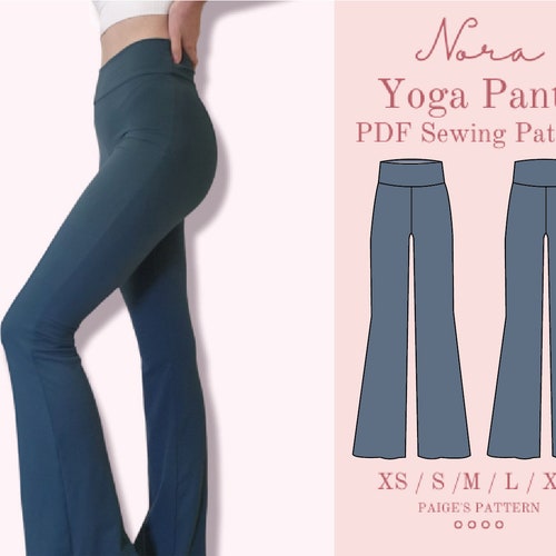 Jazz Pants Pattern Flare Leggings Pdf Sewing Pattern Girls - Etsy