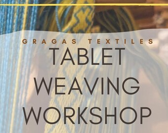 Tablet Weaving // Viking Craft // Workshop // Gragas Textiles // Life and Loom