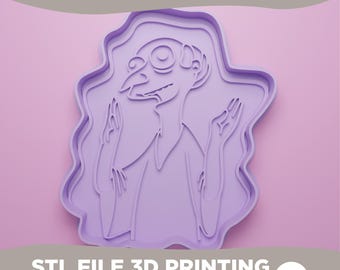 Mr. Burns 'I Come In Peace' Cookie Cutter & Stamp STL (Digital Download)