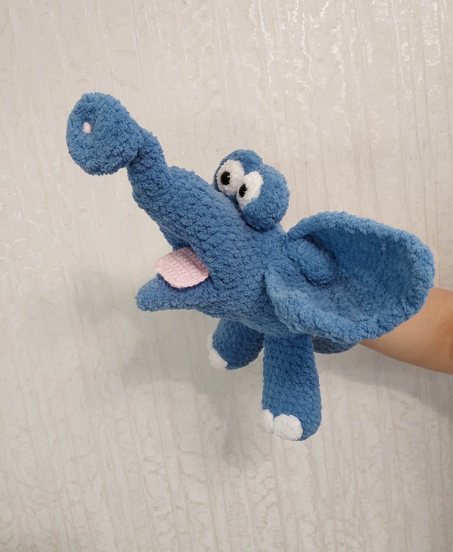 Elephant sock puppet elephant hand puppet elephant doll Etsy