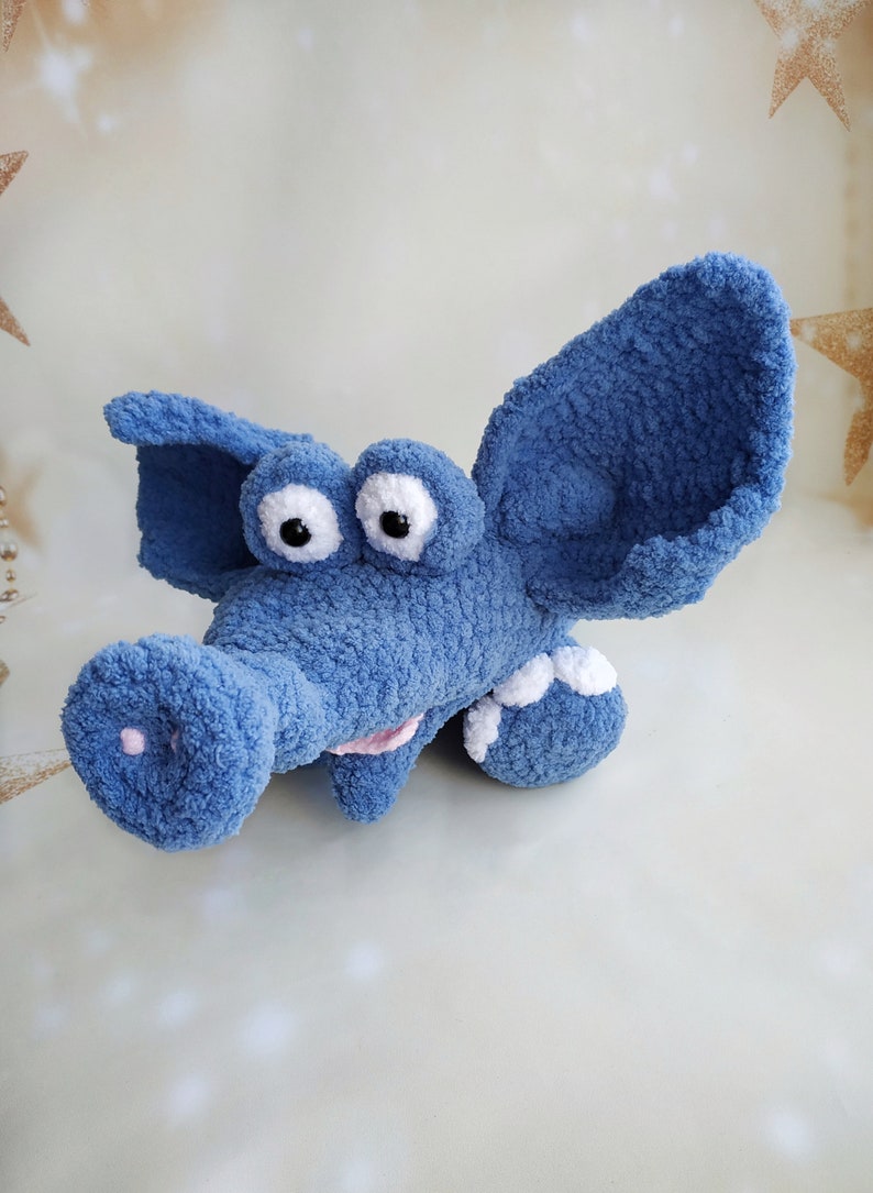 Elephant sock puppet elephant hand puppet elephant doll Etsy