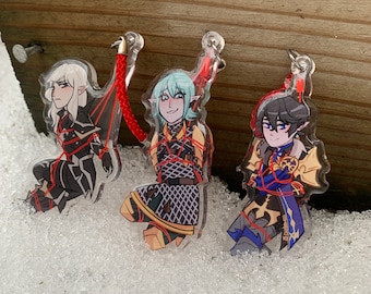 FFXIV Heavensward Shibari Keychain 2.5 Inch
