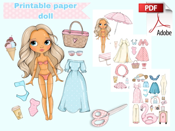 Princess Paper Dolls: Cut & Dress up, Fashion Activity Book