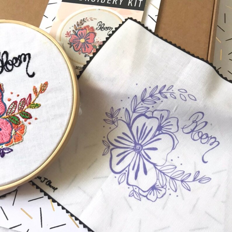 Bloom embroidery pattern needlecraft pattern embroidery  etsy uk