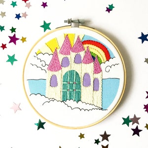 Dream Castle Stickdatei, Stickdatei,