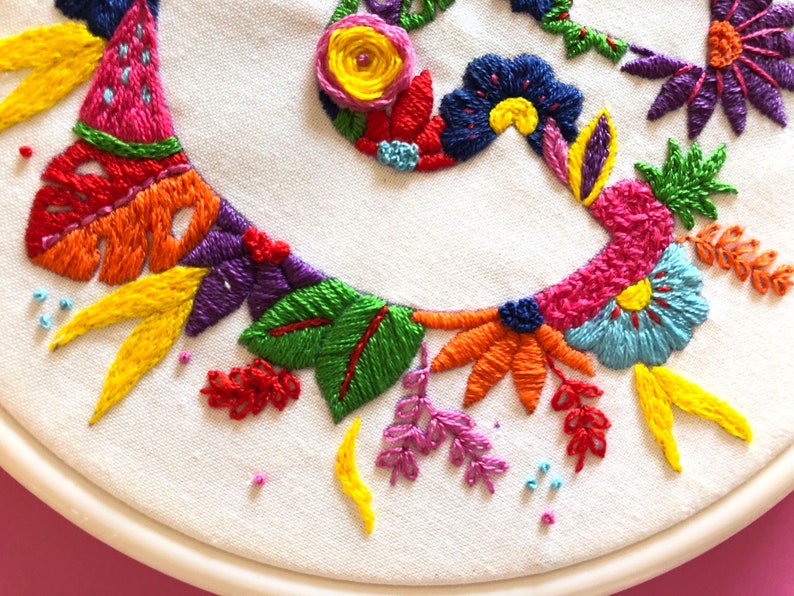 Personalised Monogram Embroidery Kit needlecraft kit Etsy