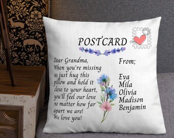 Download Postcard Pillow Etsy