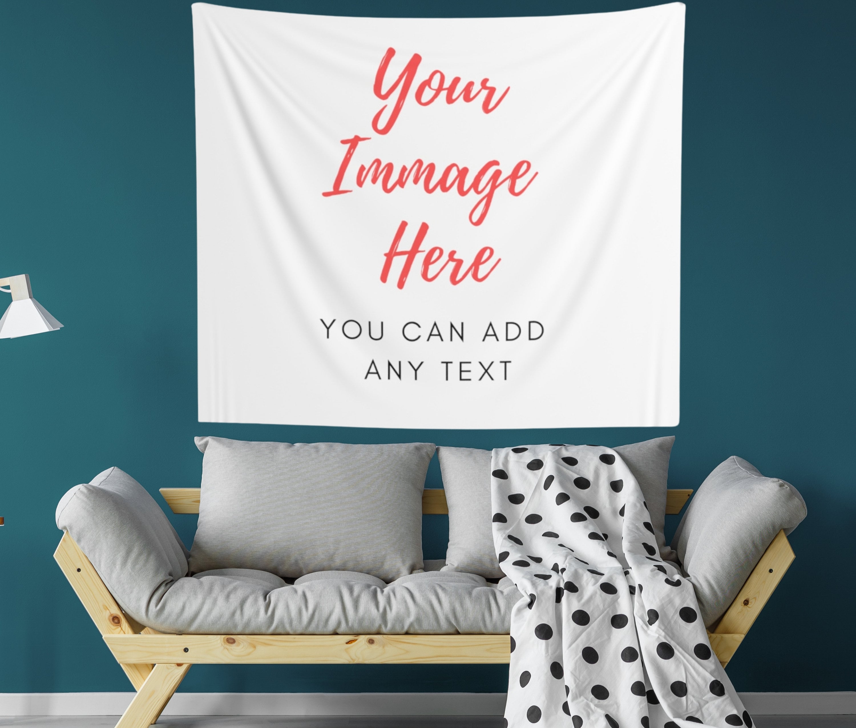 Indoor Wall Tapestries Custom Wall Photo Tapestry Custom Etsy