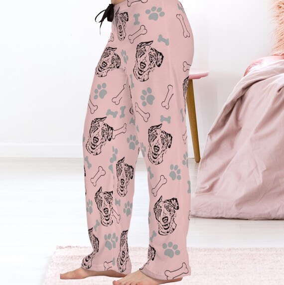 Custom Pet Photo Pajamas, Custom Dog Photo Pajamas, Personalized pet pajamas pants with photo, Pet Face Pajamas, Custom Dog Photo Pajamas
