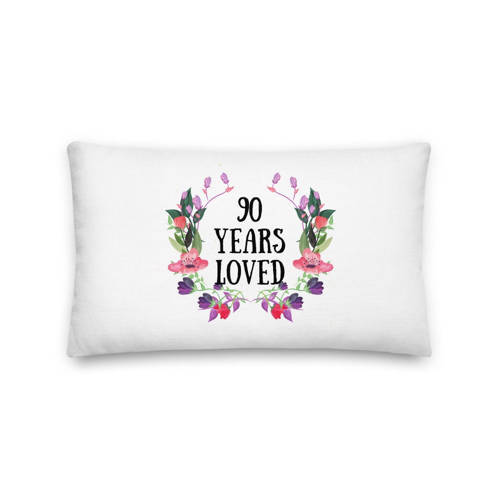 90 Years Loved 90 Year Old Female 90th Birthday Gifts for | Etsy Canada