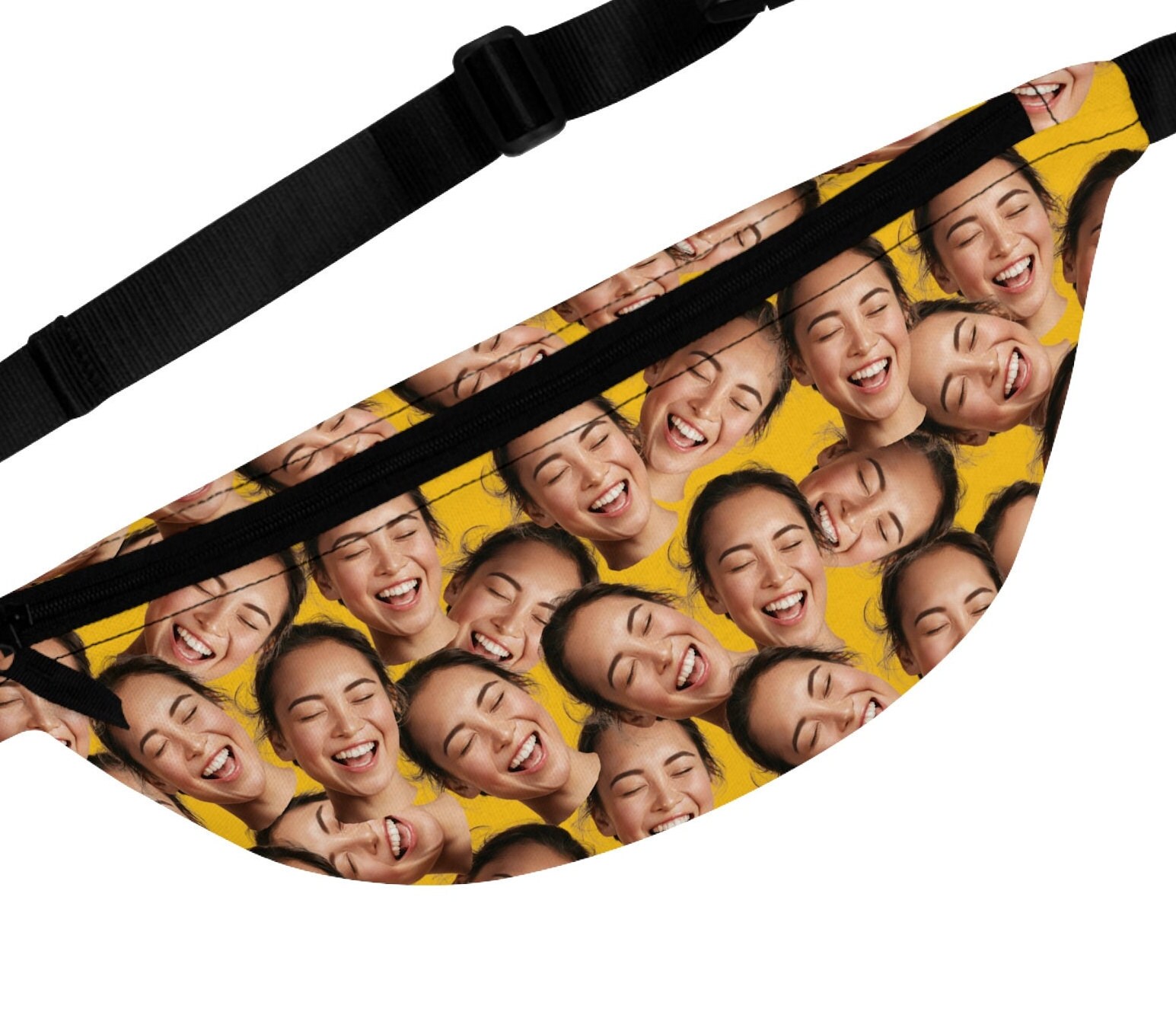 Custom Photo Fanny Pack | Personalized Funny Faces Belt Bag | Custom Picture Fanny Pack | Unique Friend Gift | Fanny Pack for Men