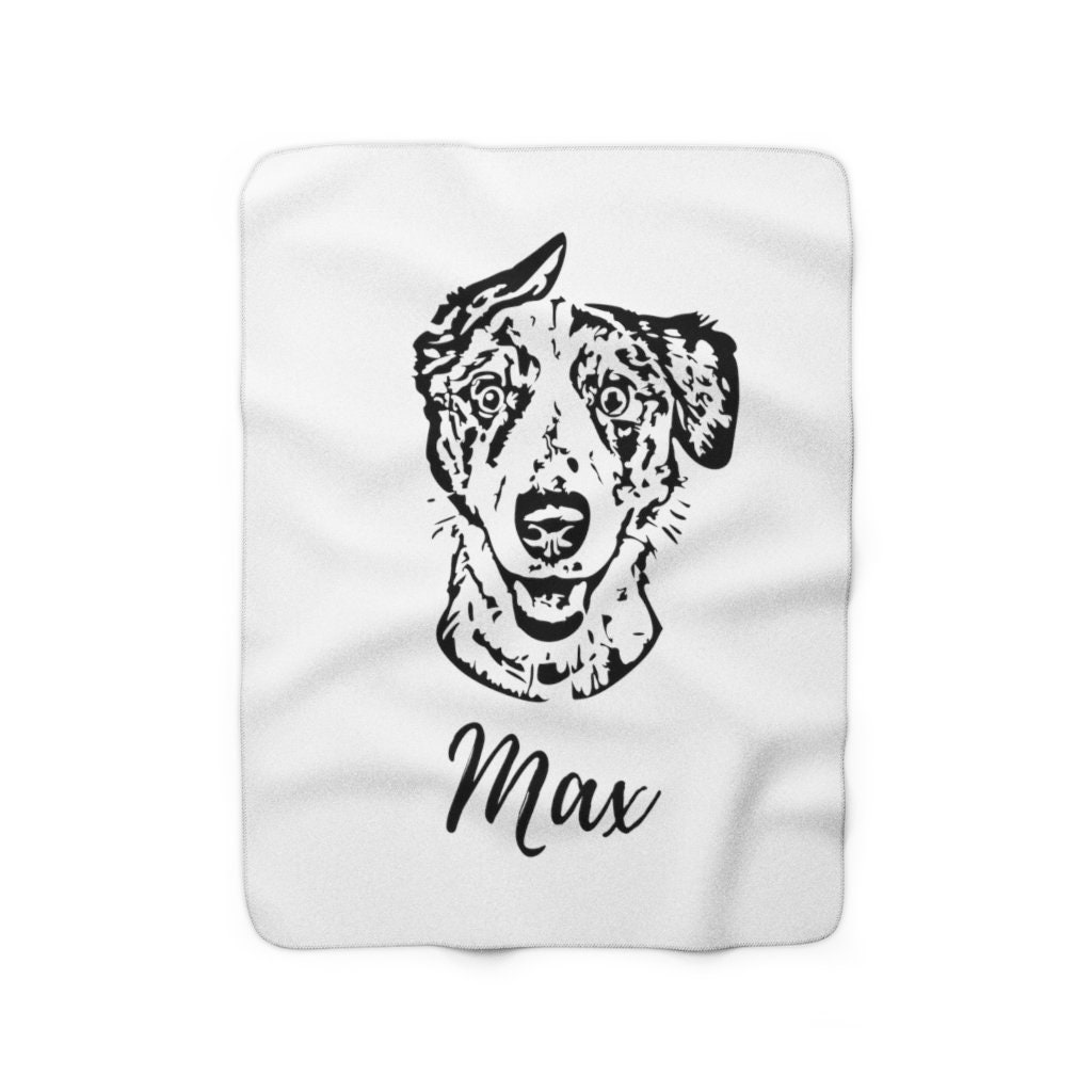 Custom Pet Blanket Name Custom Cat Blanket Personalized Dog Etsy