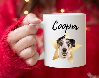 Dog Mug, Custom pet mug, Personalized with your dogs photo and name, Custom Dog Mug, Dog Gift, Dog Gifts for Owners, Dog Mug, dog lover gift