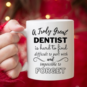Retirement Gift For Dentist, Happy Retirement Coffee Mug, Appreciation Gift For Dentist, Thank You Gift For Dentist, Dentist Retirement Mug