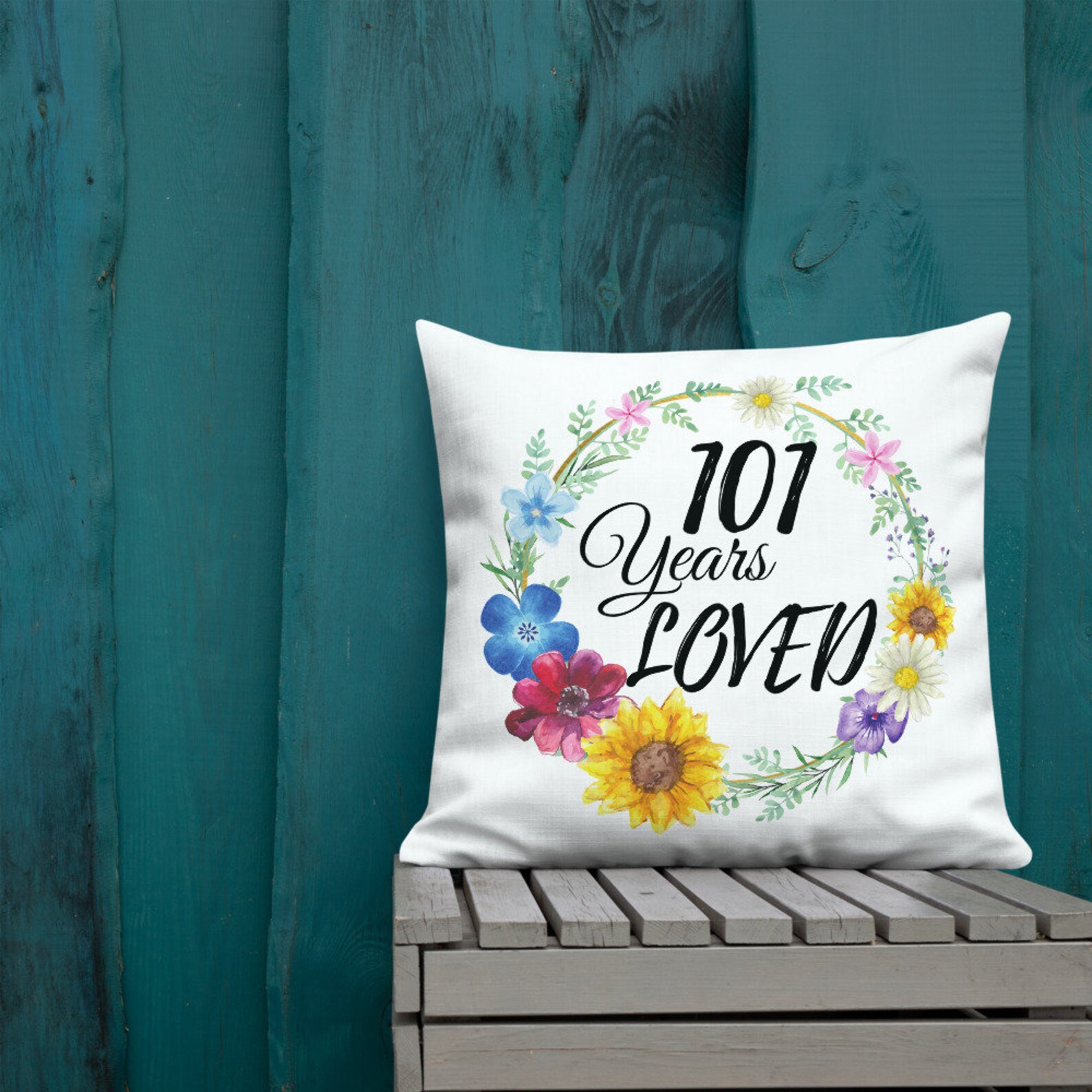 101st Birthday Gifts for Women, 101 Years Loved, 101 and Fabulous, 101 ...