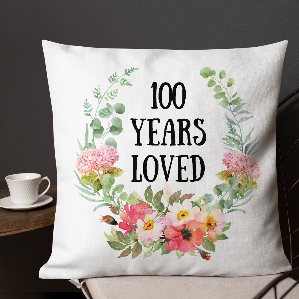 100th Birthday Gifts for Women 100 Year Old Female Gift 100 Etsy