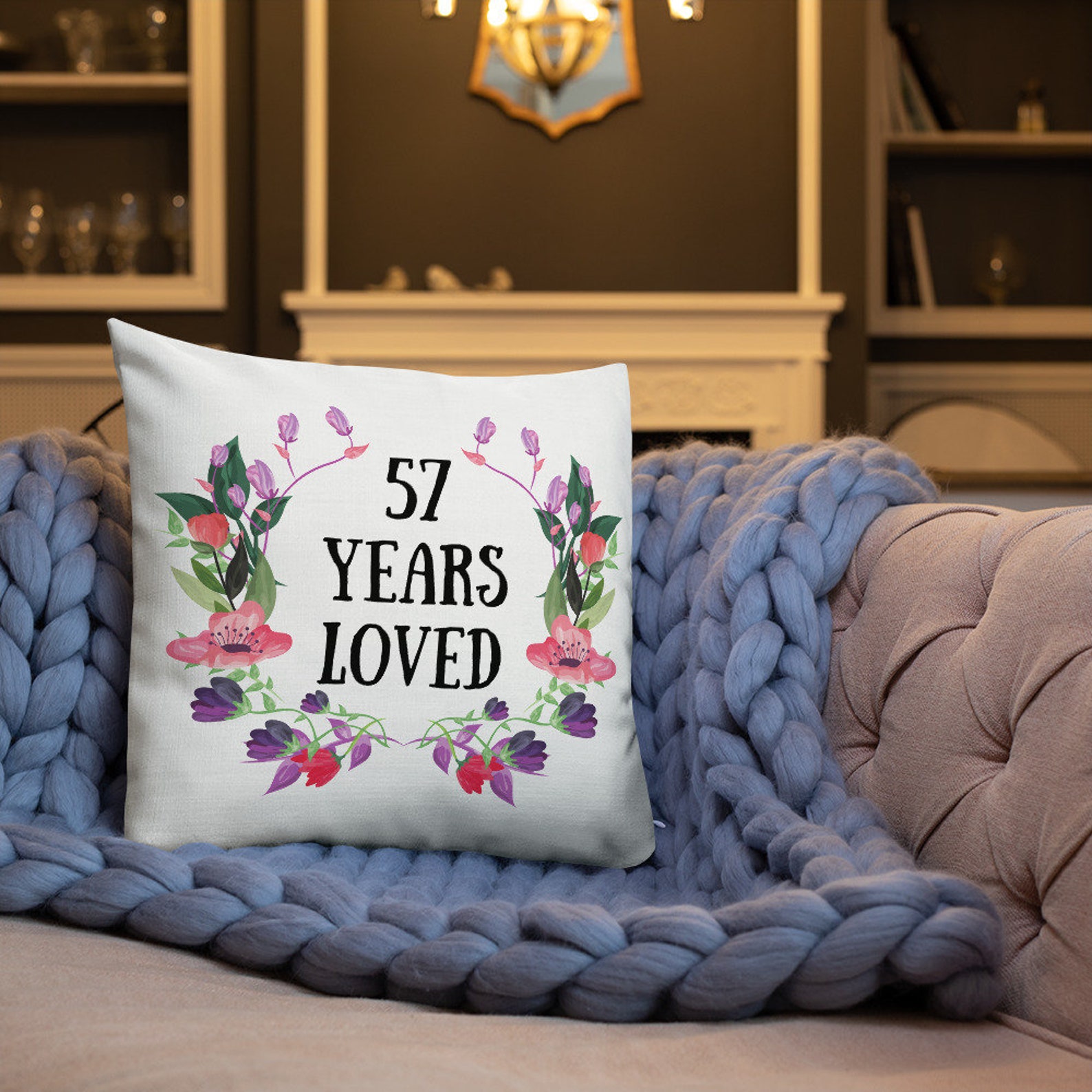57th Birthday Gifts for Women 57 Year Old Female Gift 57 Etsy