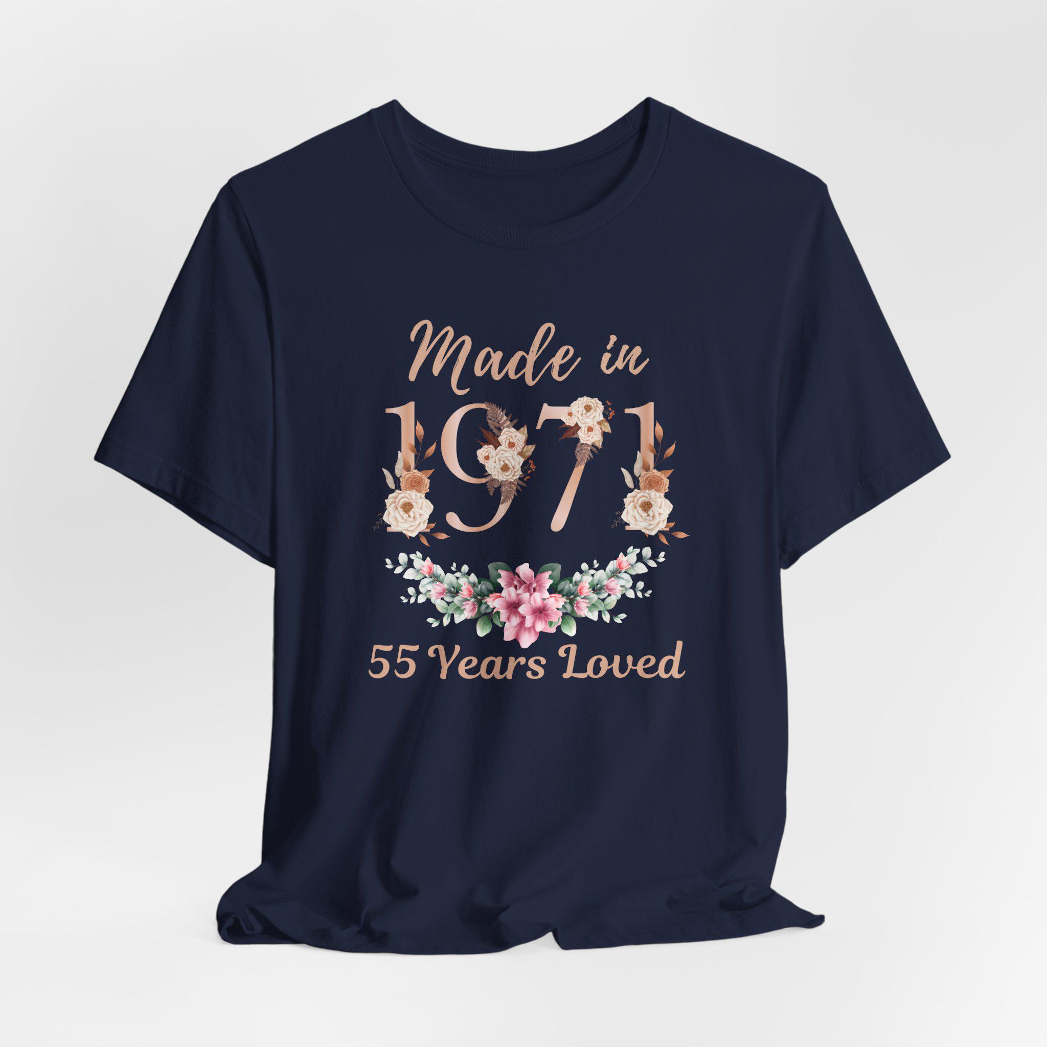 Camiseta 55 Cumpleaños - Diseño 1970 Para Hombre Y Mujer, Regalo Divertido Para Cumplir 55 Años ¡Edición Limitada!