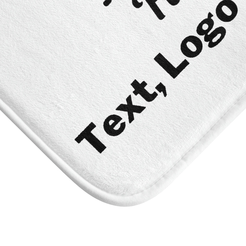 Personalized Bath Mat, Personalized Photo Bath Mat, Custom Bath Mat, Custom Bathroom Decor, Text Bath Mat, Custom Door Mat, Picture Bath Mat image 4