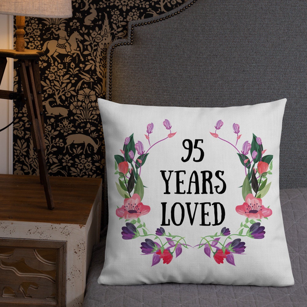 95 Years Loved, 95 Year Old Female Gifts, 95th Birthday Gifts For Women, 95 and Fabulous, 95 Birthday Gift ideas, Grandma Personalized Gifts